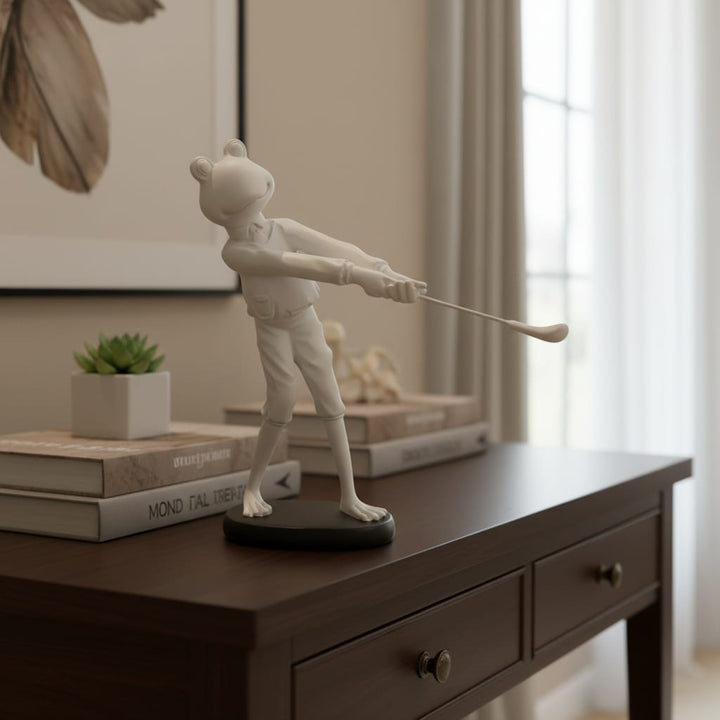 Sapo Golf 4 Blanco CASONA DECO animales