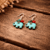 Aros Elefante turquesa