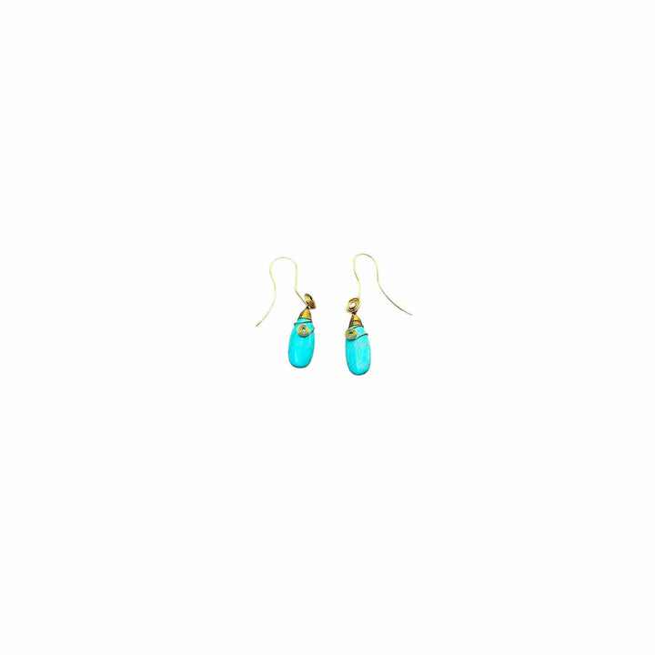 Aros Josefa Turquesa CASONA DECO Aros