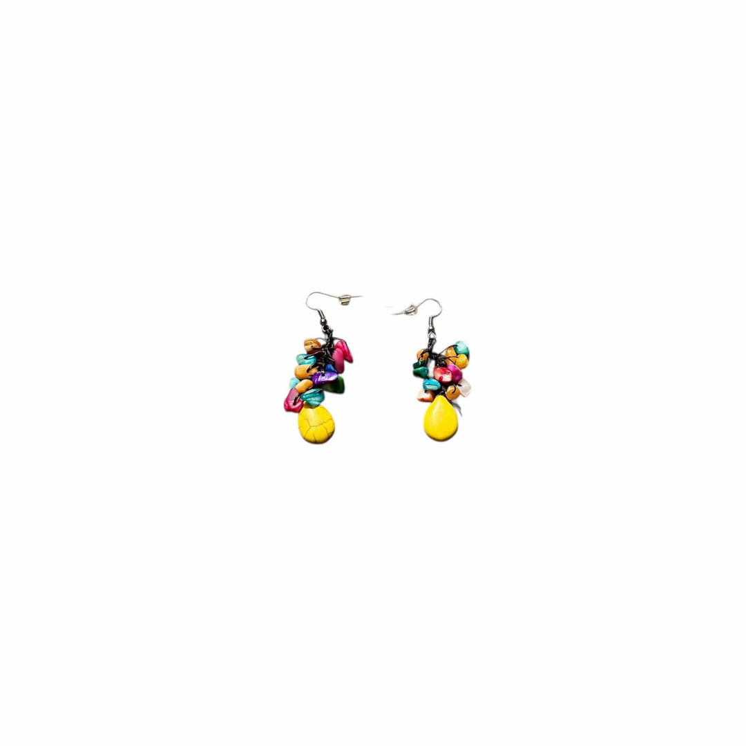 Aros Lovina Multicolor amarillo CASONA DECO Aros