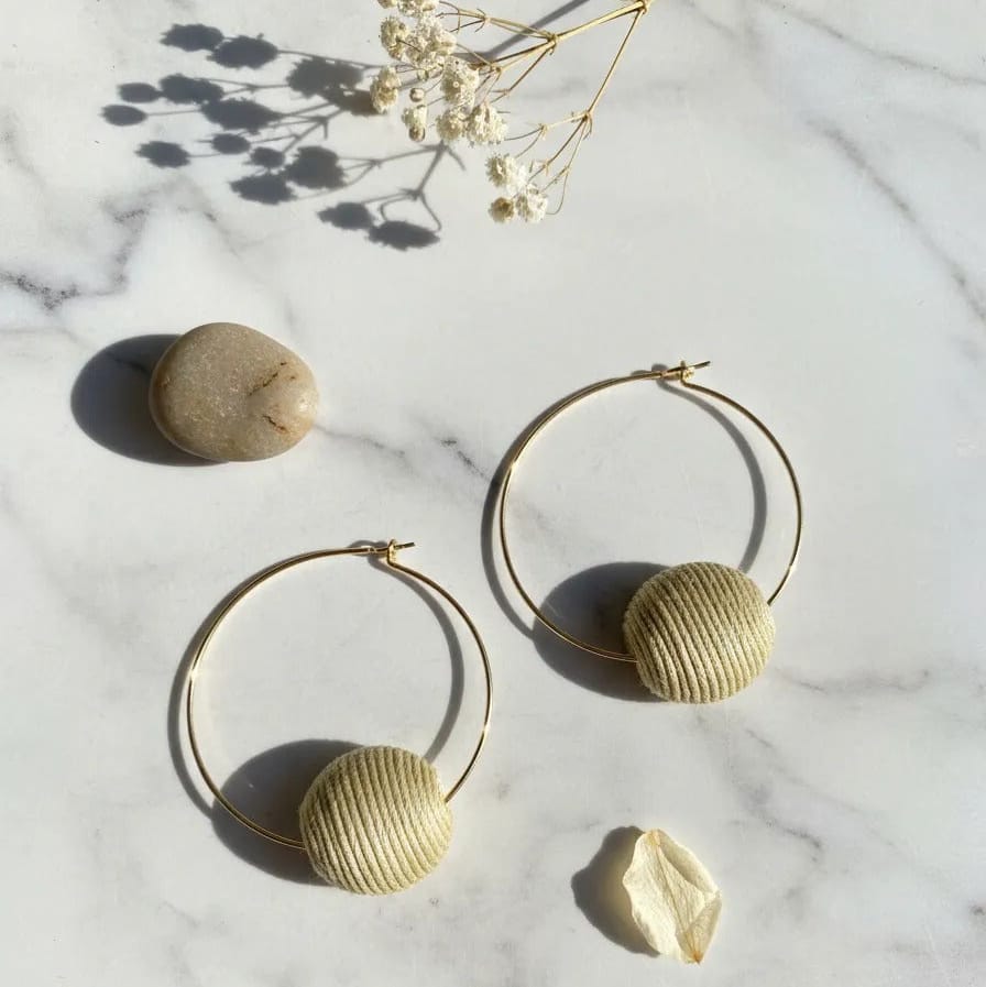 Aros Selene Verde Salvia CASONA DECO Aros