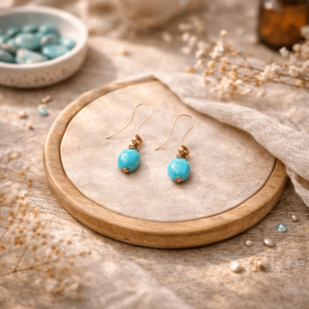 Aros Seyla turquesa CASONA DECO Aros