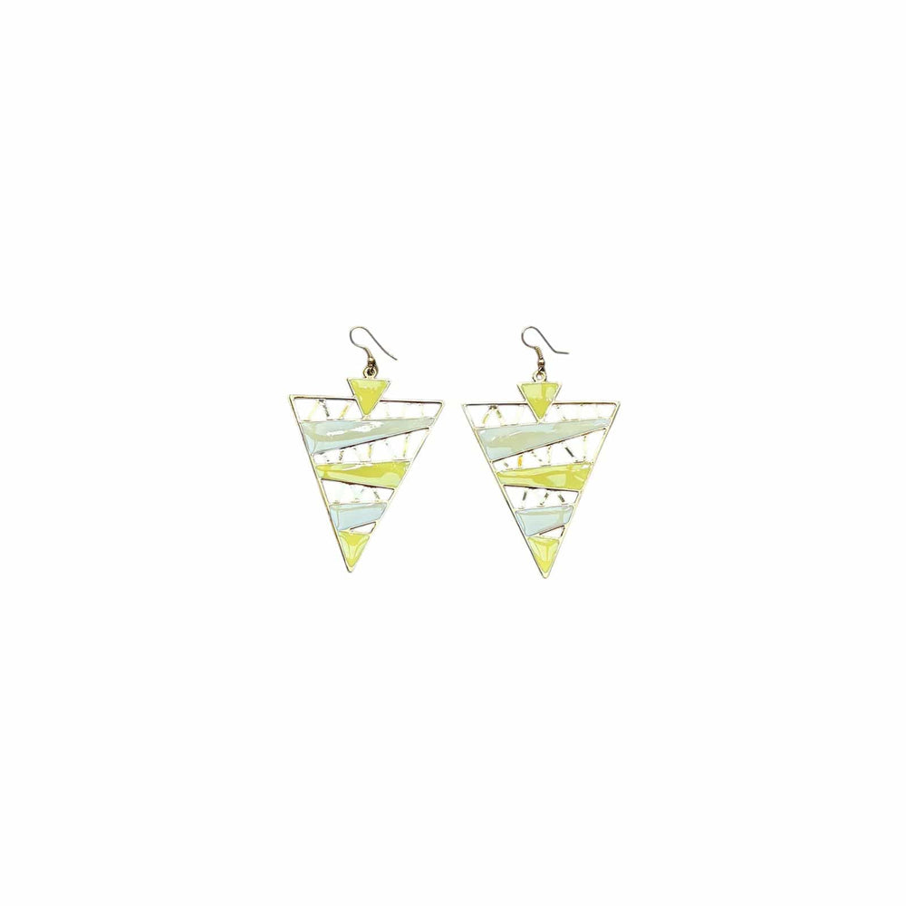 Aros Valentina amarillo CASONA DECO Aros