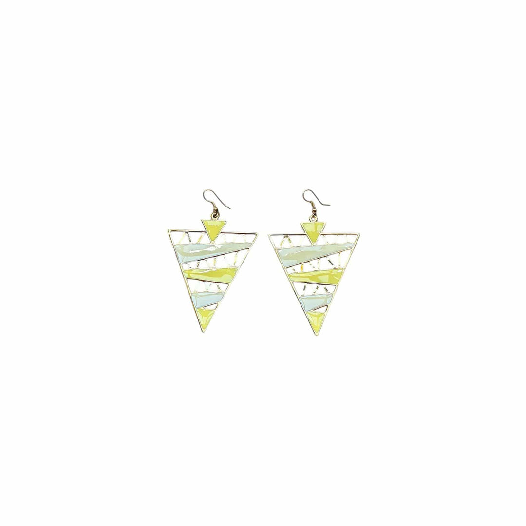 Aros Valentina amarillo CASONA DECO Aros