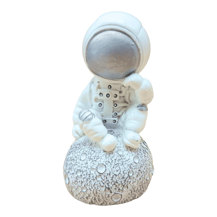 Astronauta Pensando plateado CASONA DECO