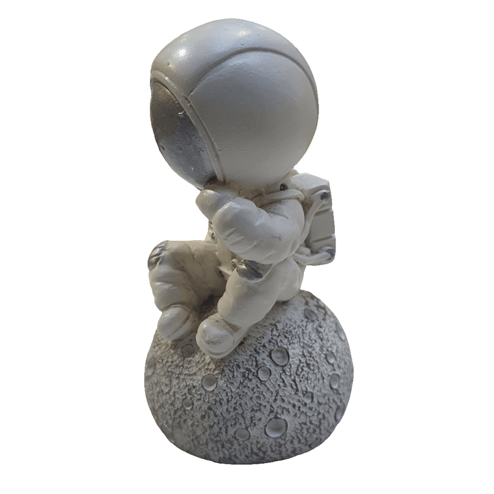 Astronauta Pensando plateado CASONA DECO