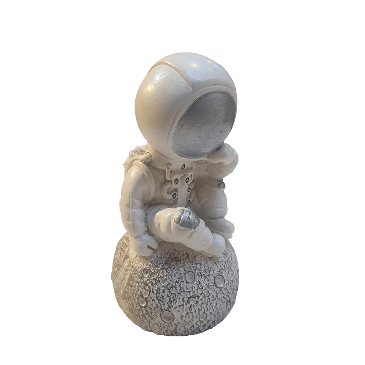 Astronauta Pensando plateado CASONA DECO