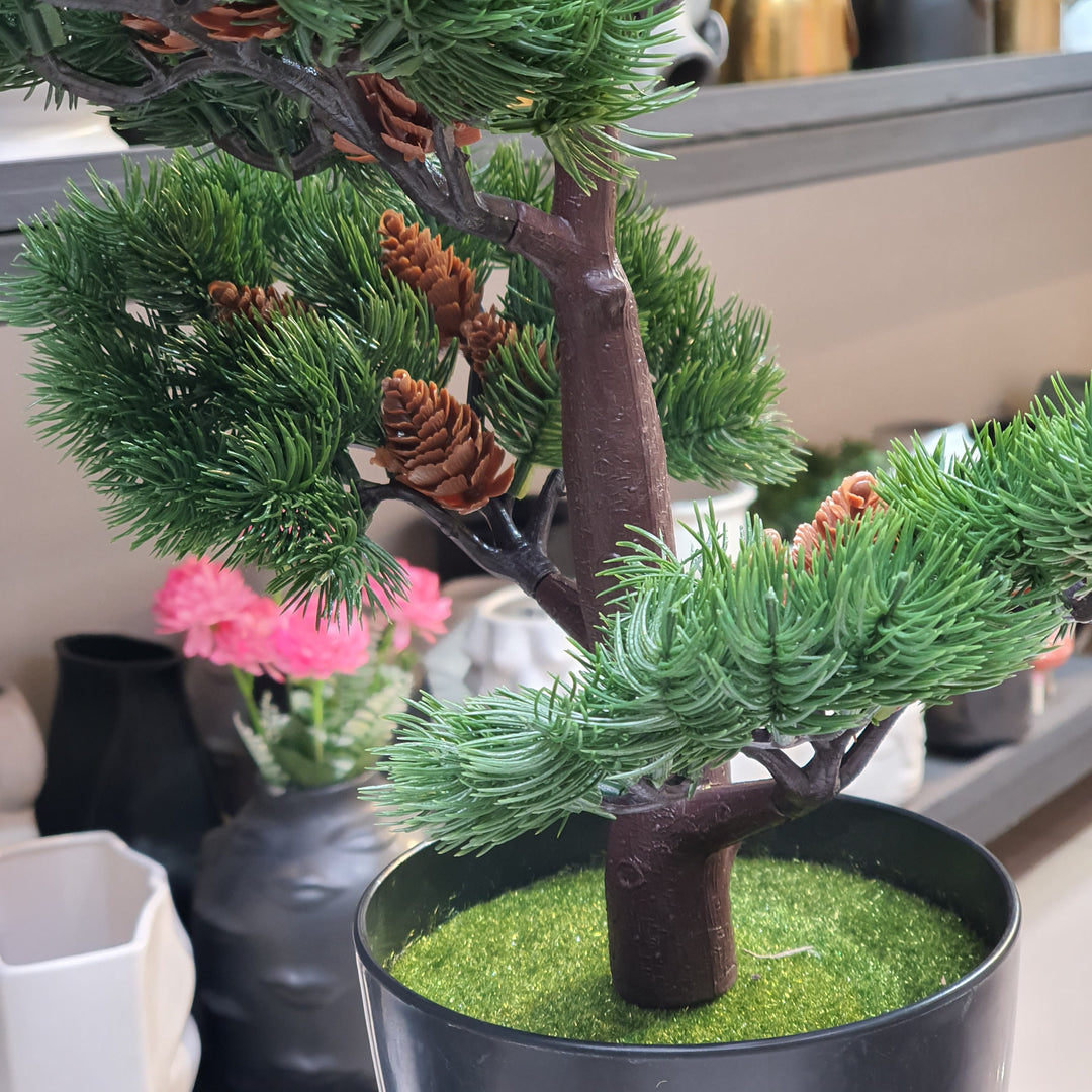 Bonsai Artificial Maceta Negra CASONA DECO