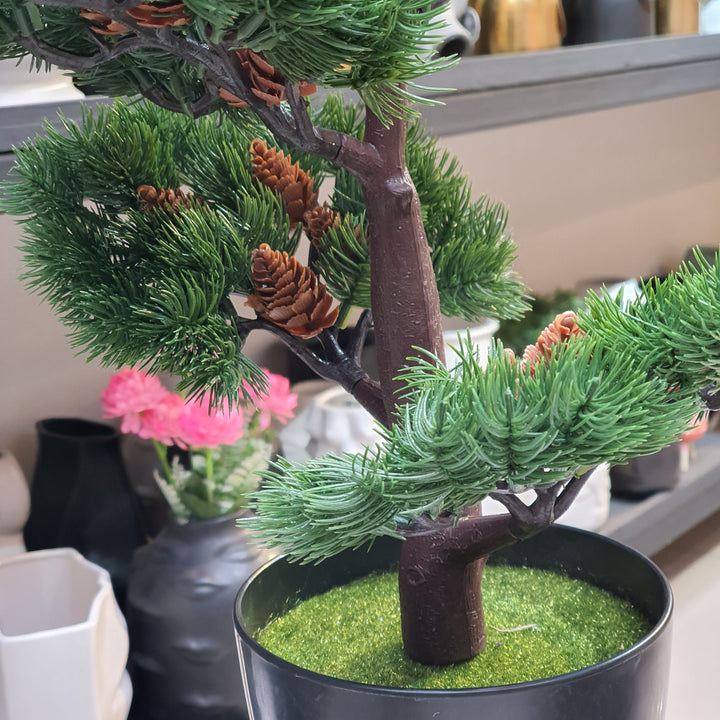 Bonsai Artificial Maceta Negra CASONA DECO