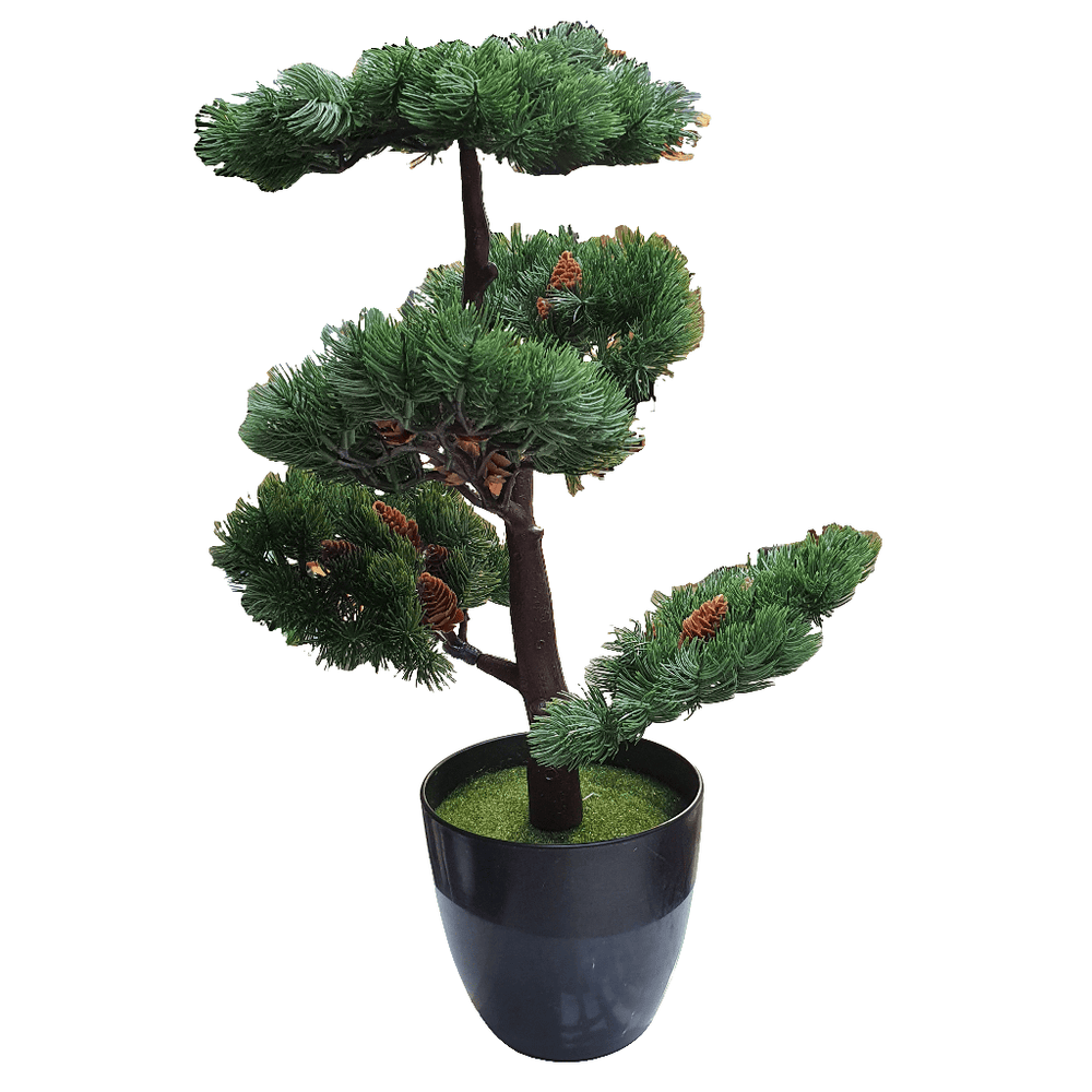 Bonsai Artificial Maceta Negra CASONA DECO