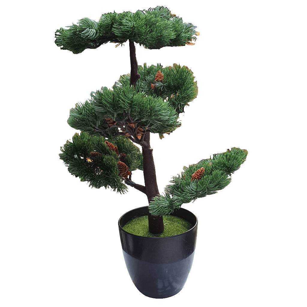 Bonsai Artificial Maceta Negra CASONA DECO
