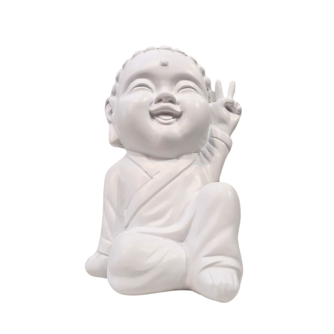 Set 3 budas blancos CASONA DECO buda