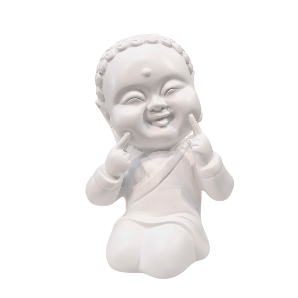 Set 3 budas blancos CASONA DECO buda