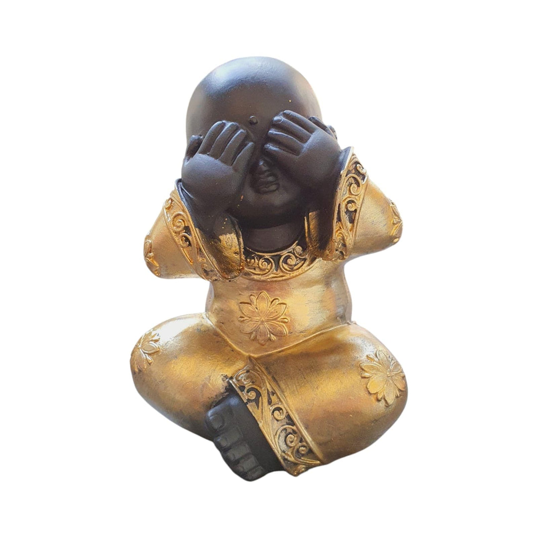 Set Budas Sabios Dorado M CASONA DECO buda