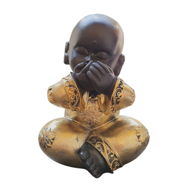 Set Budas Sabios Dorado M CASONA DECO buda