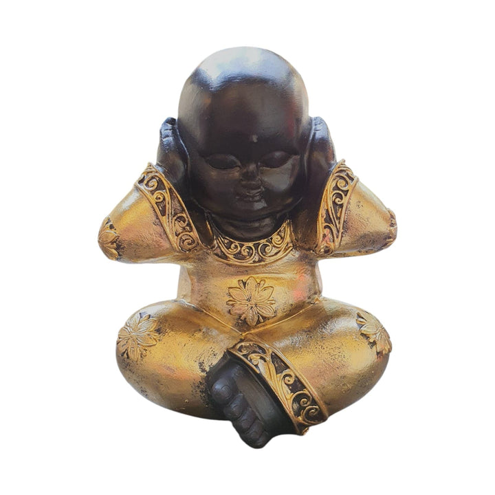 Set Budas Sabios Dorado M CASONA DECO buda