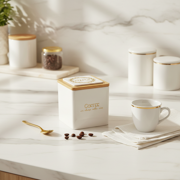 Caja Coffe Blanco