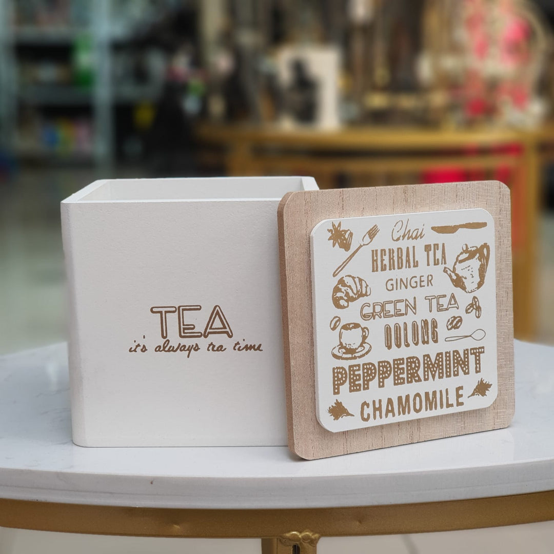 Caja Tea Blanco CASONA DECO cocina