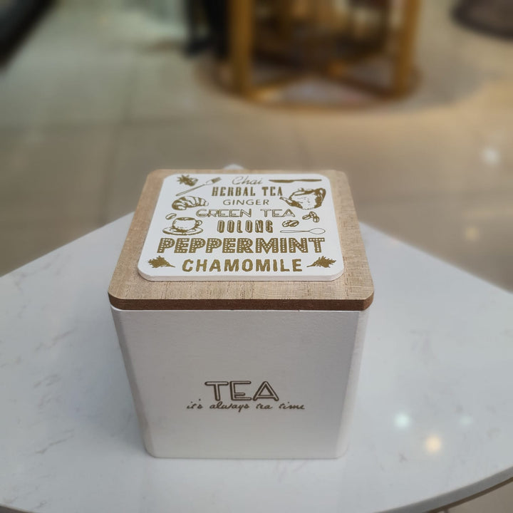 Caja Tea Blanco CASONA DECO cocina