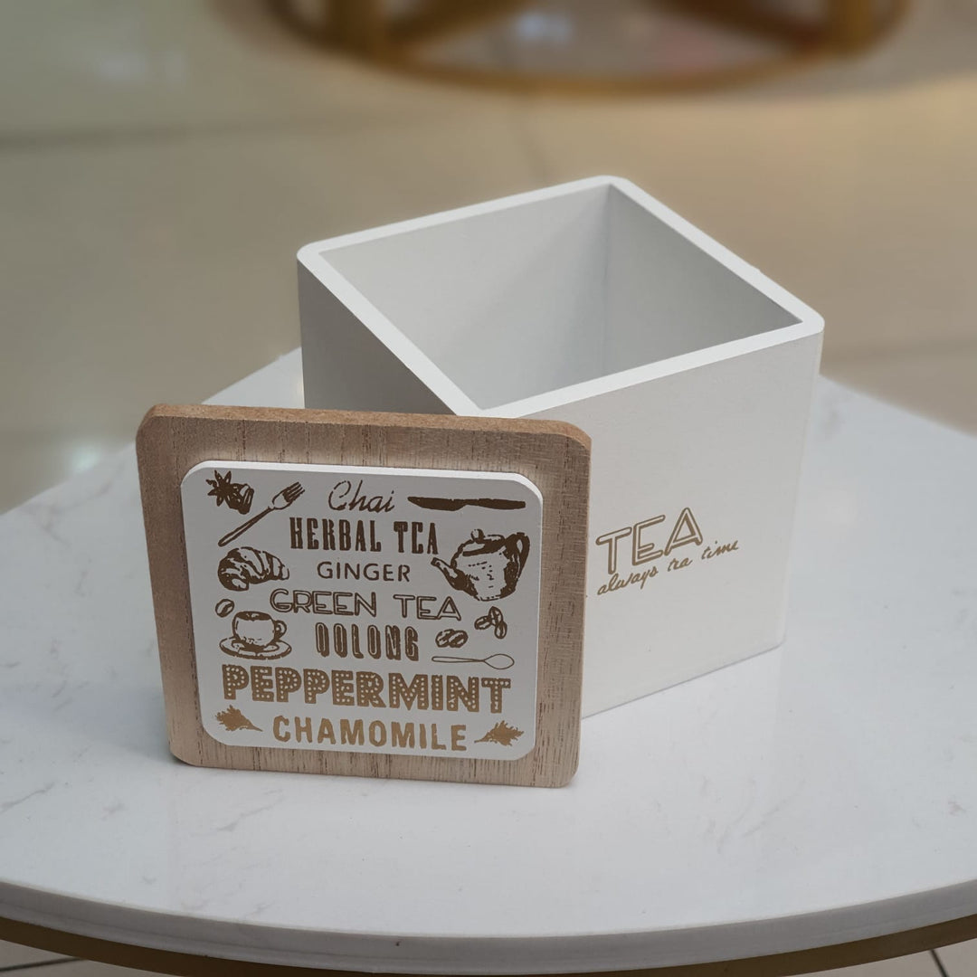 Caja Tea Blanco CASONA DECO cocina
