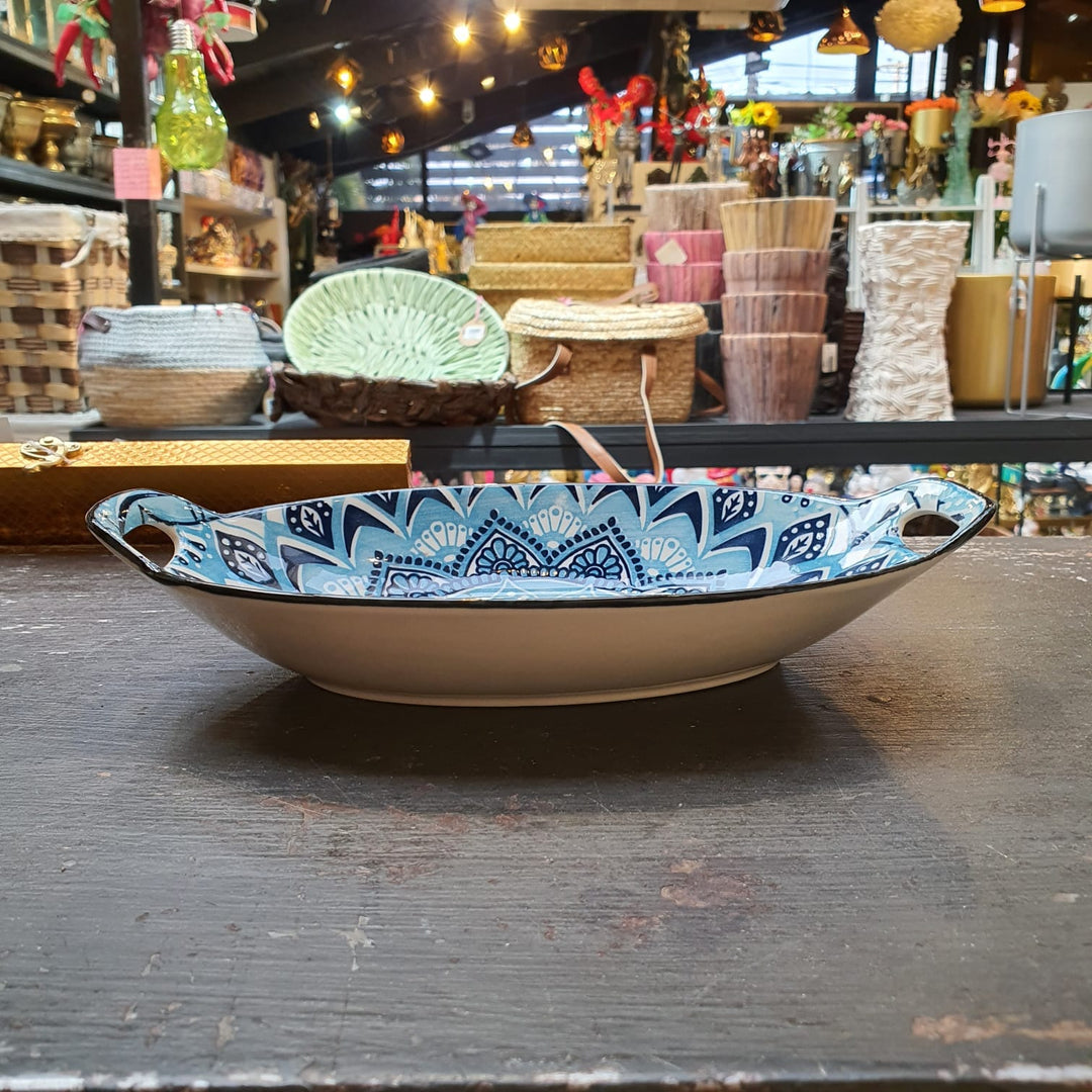 Ensaladera Larga Mandala CASONA DECO cocina