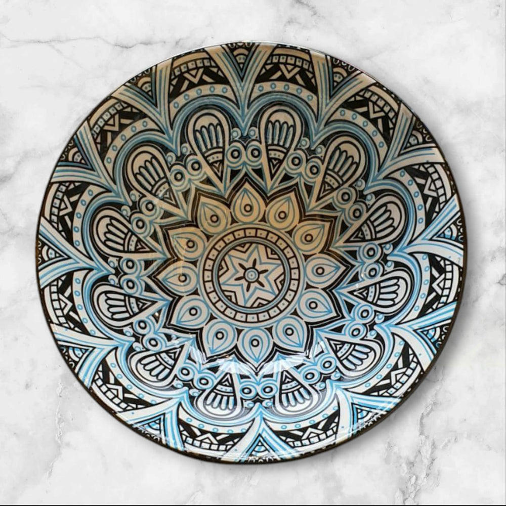 Ensaladera Mandala Celeste CASONA DECO cocina