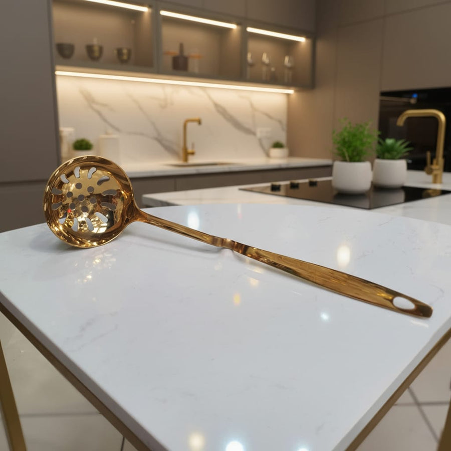 Espumadero Dorado M CASONA DECO cocina