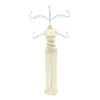 Colgador Vestido Lentejuelas Blanco