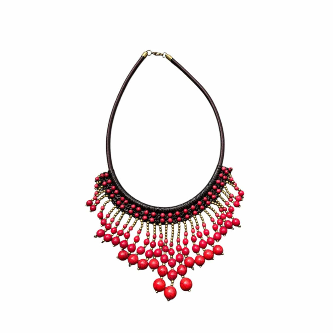 Collar Coralia coral CASONA DECO collares