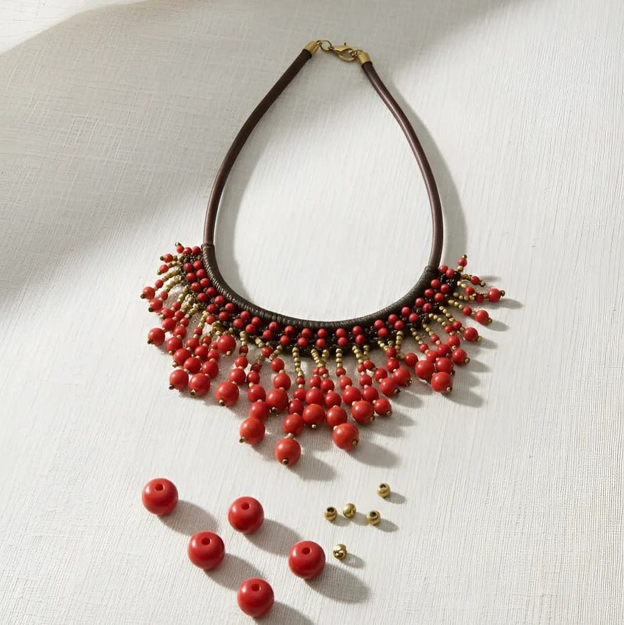 Collar Coralia coral CASONA DECO collares