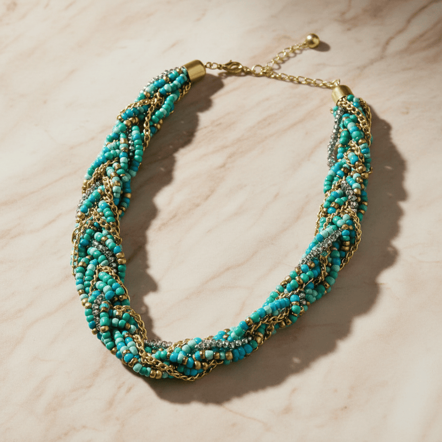 Collar Gala Turquesa CASONA DECO collares