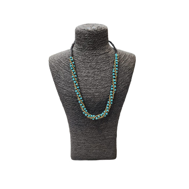 Collar Ibiza turquesa CASONA DECO collares