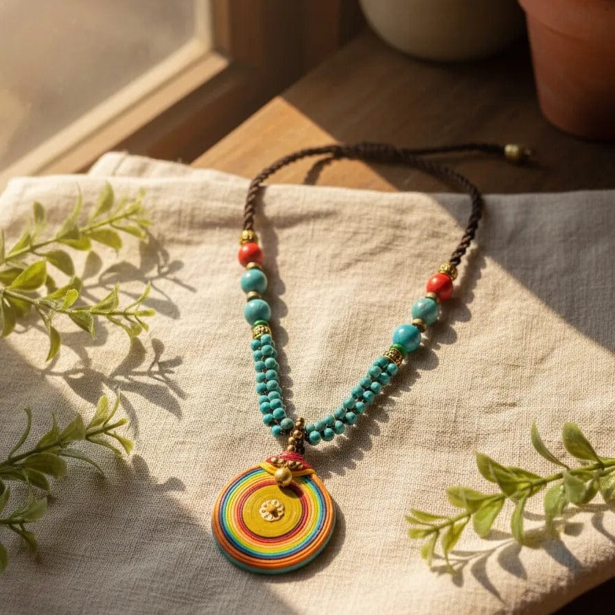 Collar Lamai Amarillo CASONA DECO collares