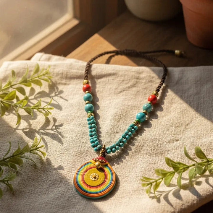 Collar Lamai Amarillo CASONA DECO collares