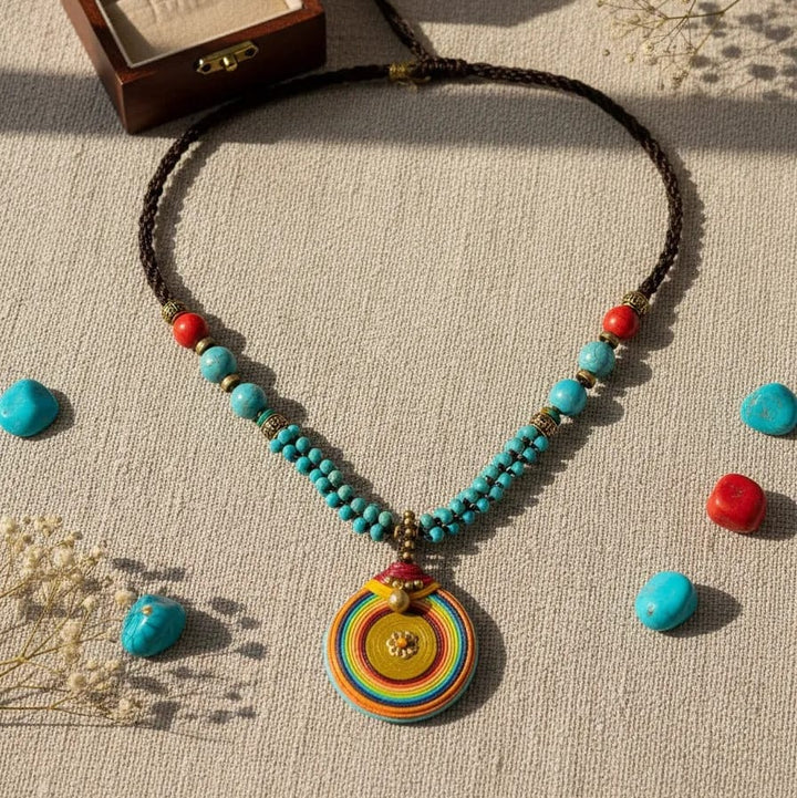 Collar Lamai Amarillo CASONA DECO collares