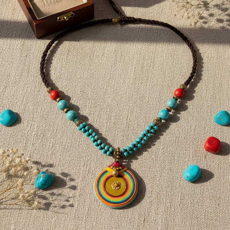 Collar Lamai Amarillo CASONA DECO collares