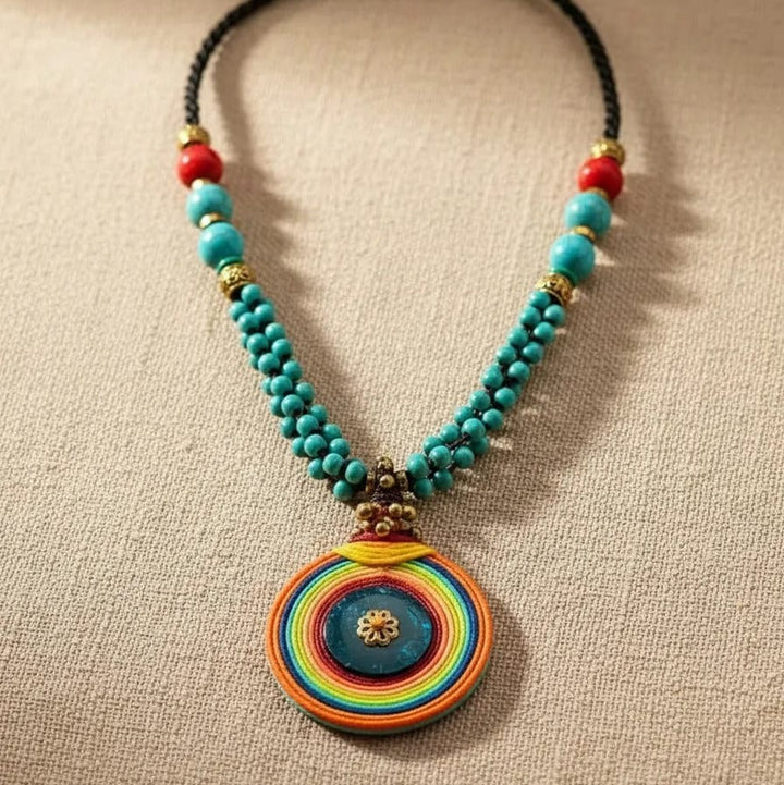 Collar Lamai azul CASONA DECO collares