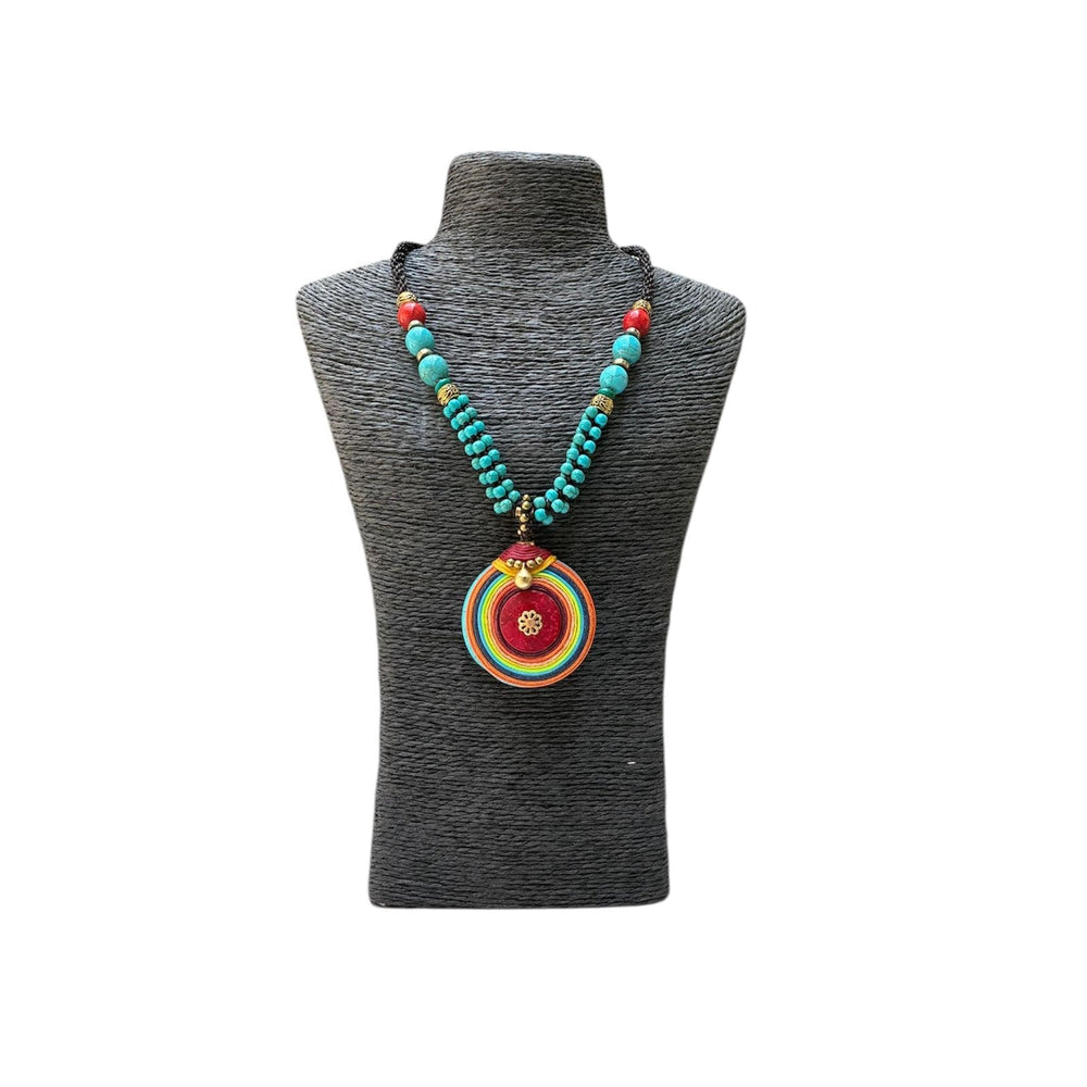 Collar Lamai fucsia CASONA DECO collares