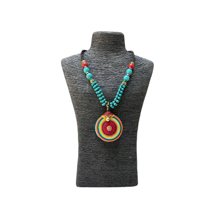 Collar Lamai fucsia CASONA DECO collares