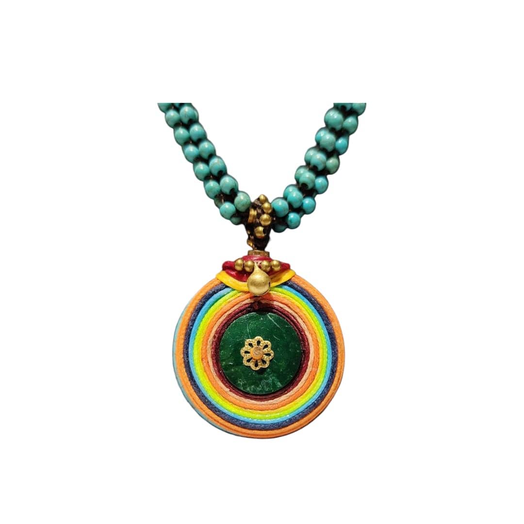 Collar Lamai verde CASONA DECO collares