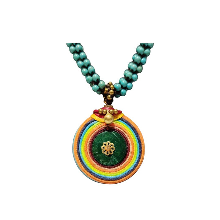 Collar Lamai verde CASONA DECO collares