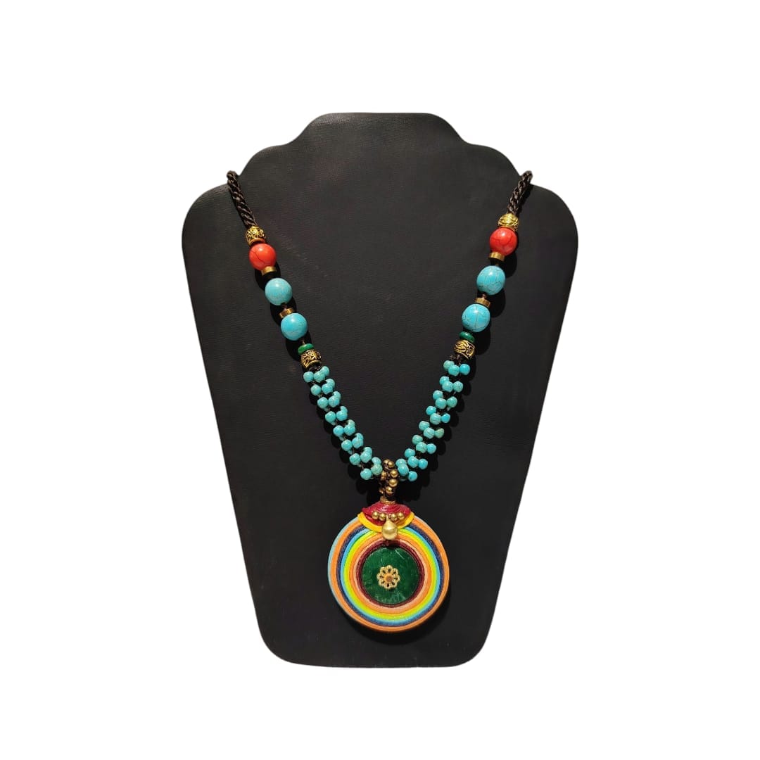 Collar Lamai verde CASONA DECO collares
