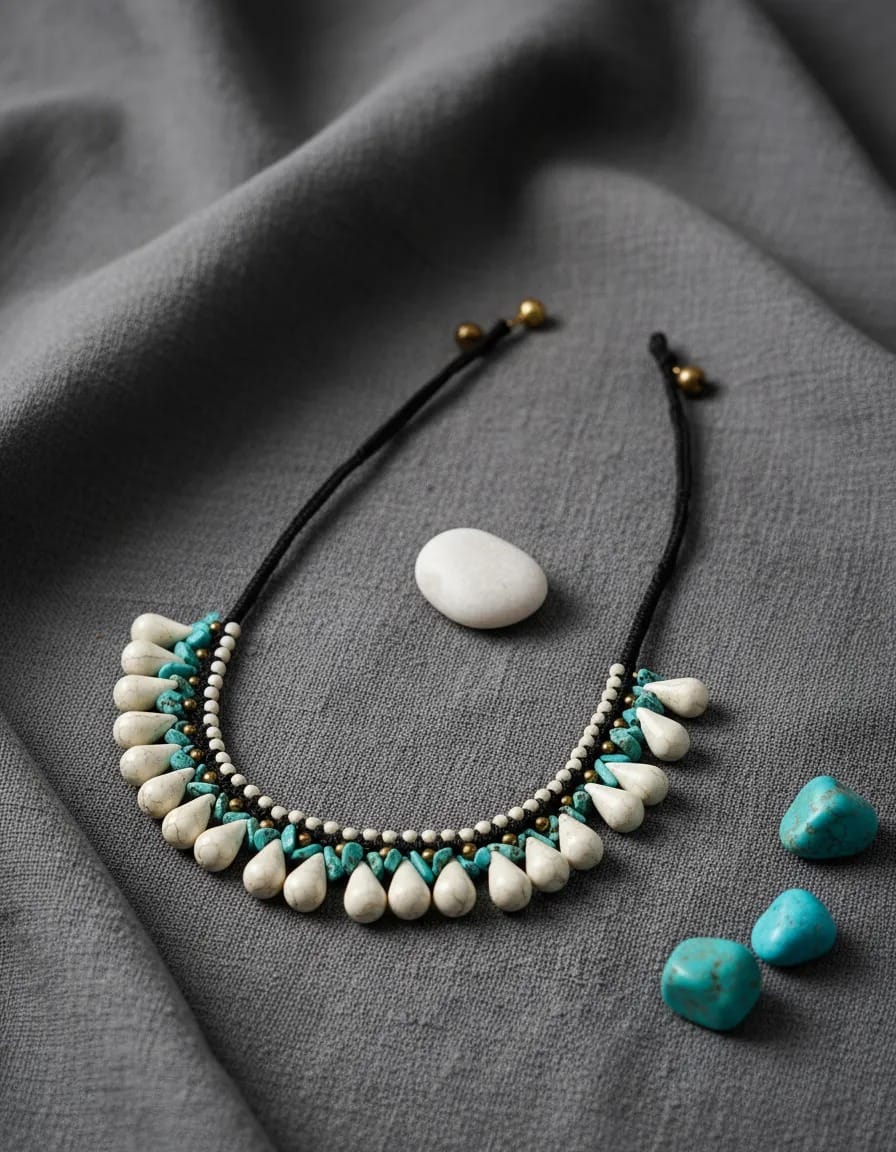 Collar Lovina blanco CASONA DECO collares