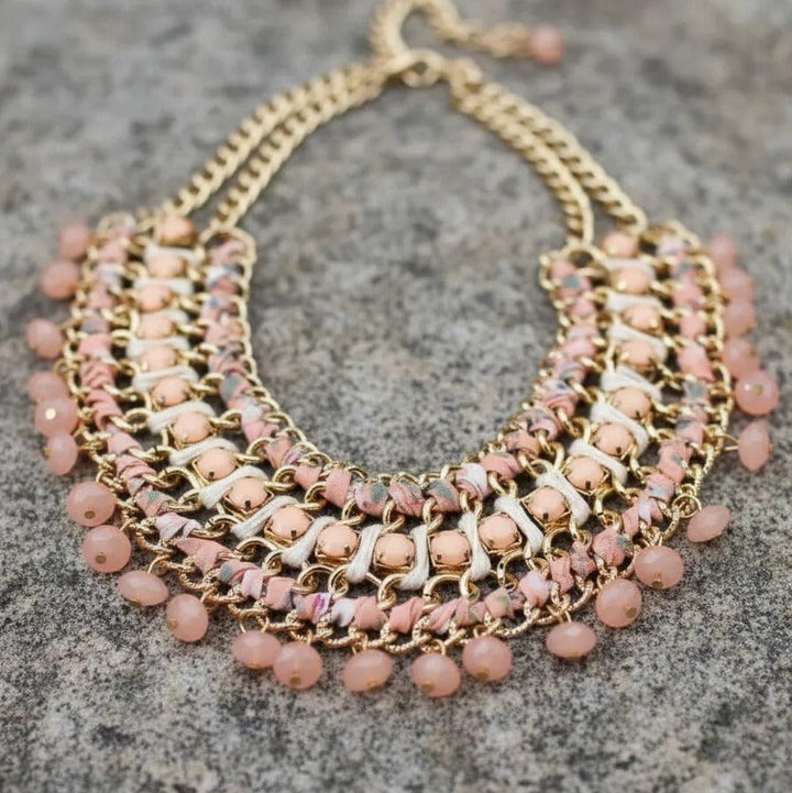Collar Margot rosa CASONA DECO collares