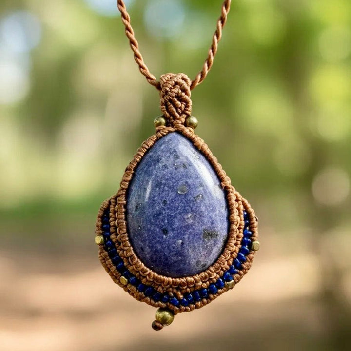 Collar piedra azul CASONA DECO collares