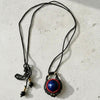 Collar piedra sol azul