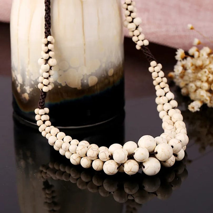 Collar Soka blanco CASONA DECO collares
