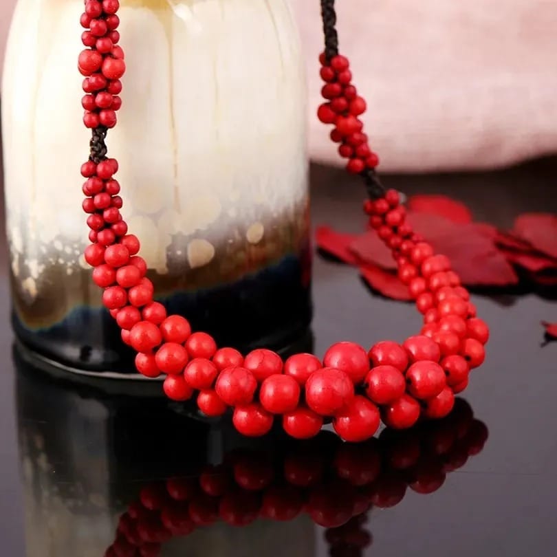Collar Soka coral CASONA DECO collares