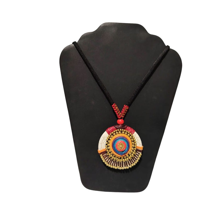 Collar Sunrise burdeo CASONA DECO collares