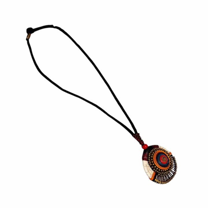 Collar Sunrise burdeo CASONA DECO collares